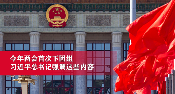 学习进行时丨今年两会首次下团组,习近平总书记强调这些内容