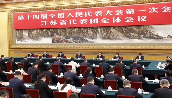 “勇挑大梁、走在前列”  习近平总书记参加江苏代表团审议侧记