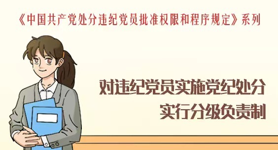 漫画说纪 | 对违纪党员实施党纪处分，实行分级负责制