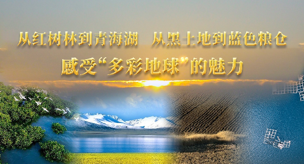 V视频丨从红树林到青海湖，从黑土地到蓝色粮仓…感受“多彩地球”的魅力